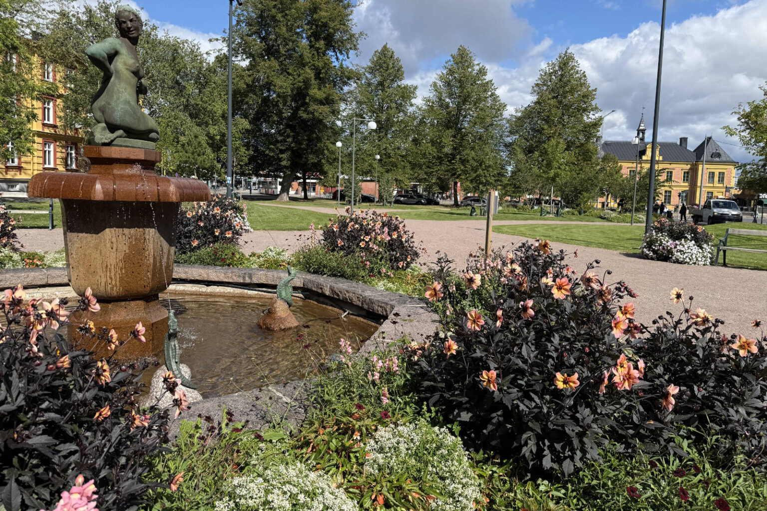 Norden går mot strömmen med grönområden