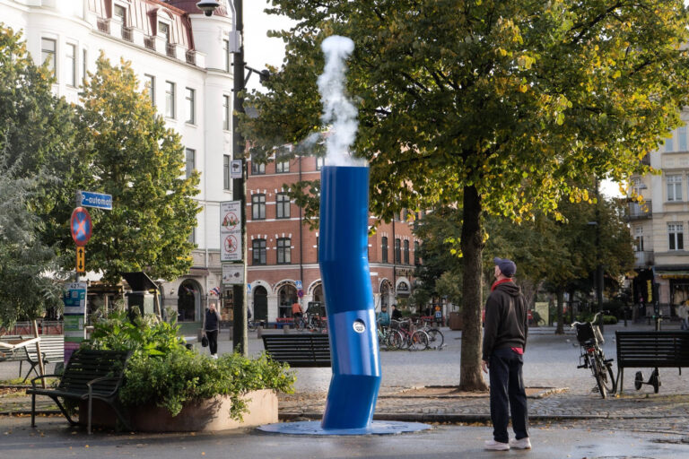 Det nya monumentet i Malmö.