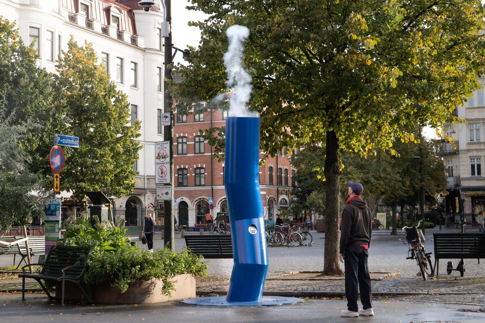 Det nya monumentet i Malmö.