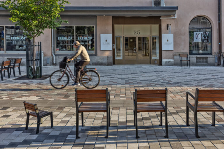 Möbler för stadsmiljö